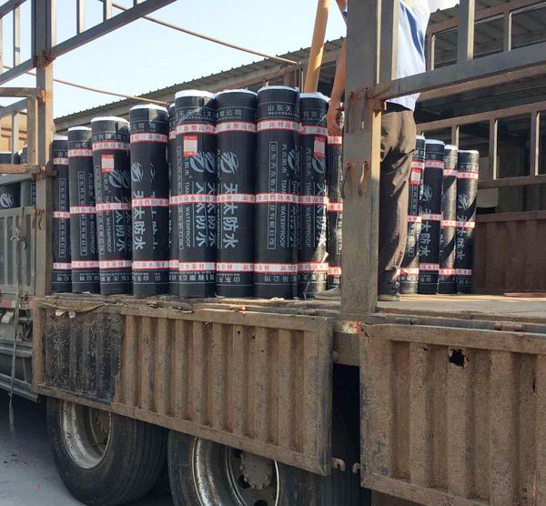 屋面種植防水卷材發(fā)貨現(xiàn)場