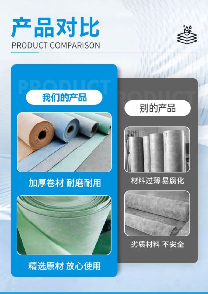 聚乙烯丙綸復合防水卷材