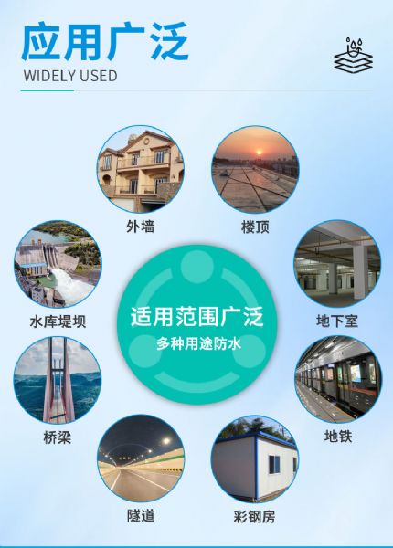 自粘聚合物改性瀝青防水卷材